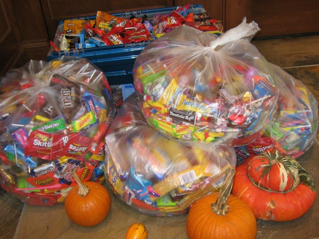 bags of candy